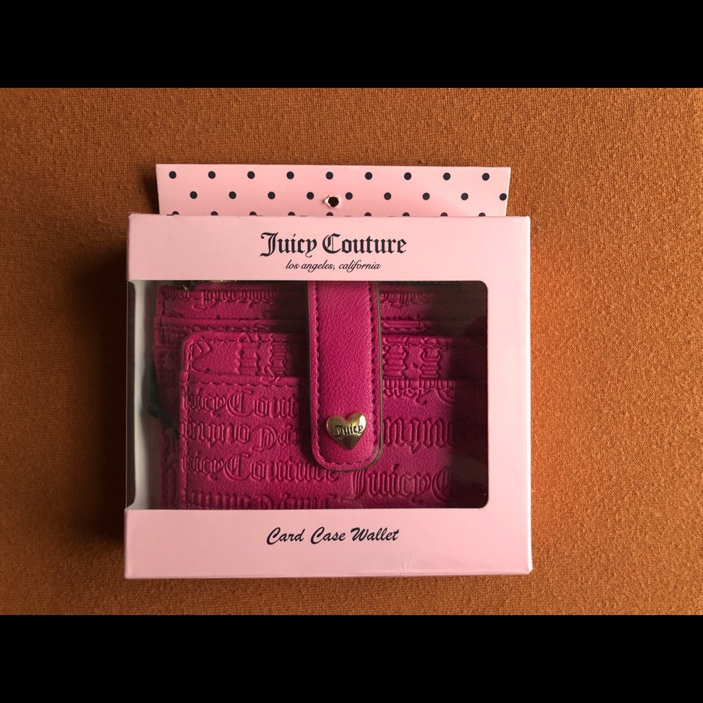 NWT Pink Juicy Couture Card Wallet